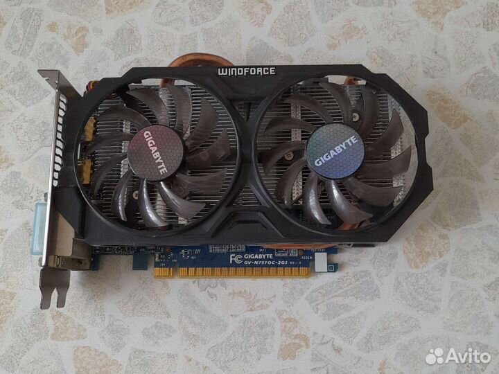 Видеокарта gtx 750 ti на 2 gb