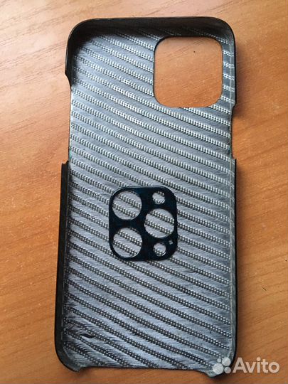 Чехол на iPhone 12 pro max карбон