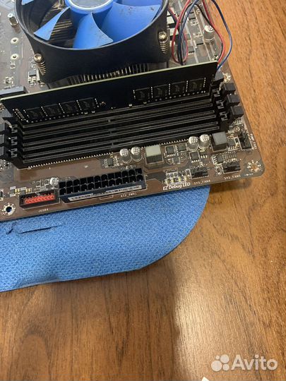 Материнская плата lga 1151 v2 комплект