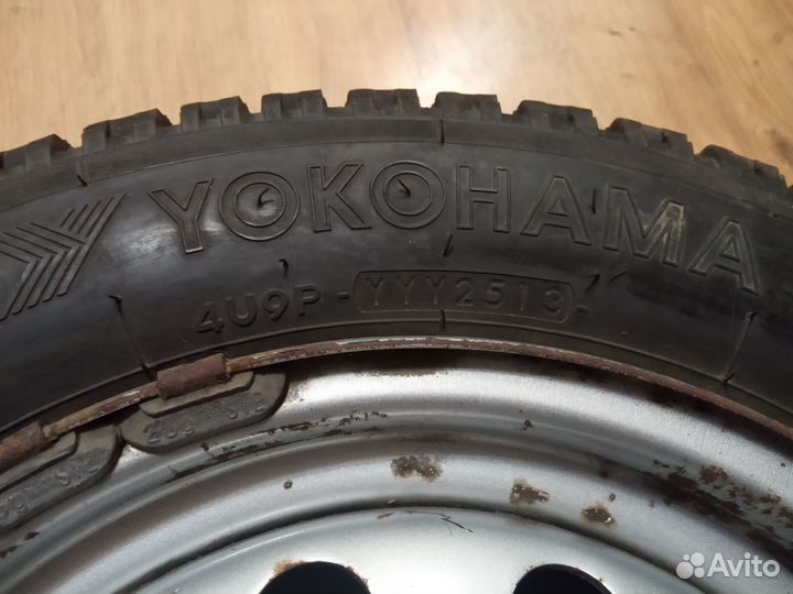 R14 Yokohama Ice Guard F700Z 175/65, PCD 4x98 DIA 58.6