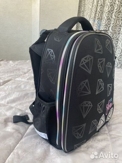 Портфель рюкзак школьный для девочки