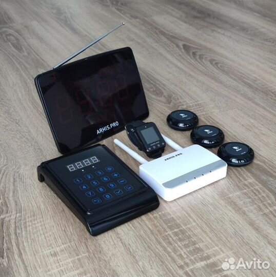 Кнопка вызова официанта,часы, табло, пульт, репите