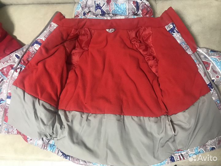 Комплект, комбинезон и куртка,104