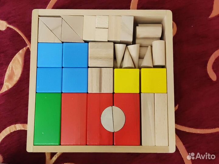 Развивающие деревянные игрушки