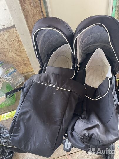 Детская коляска для двойни Mikado