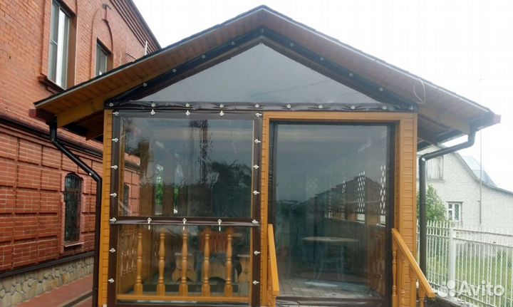 Мягкие окна-пвх для беседок и веранд