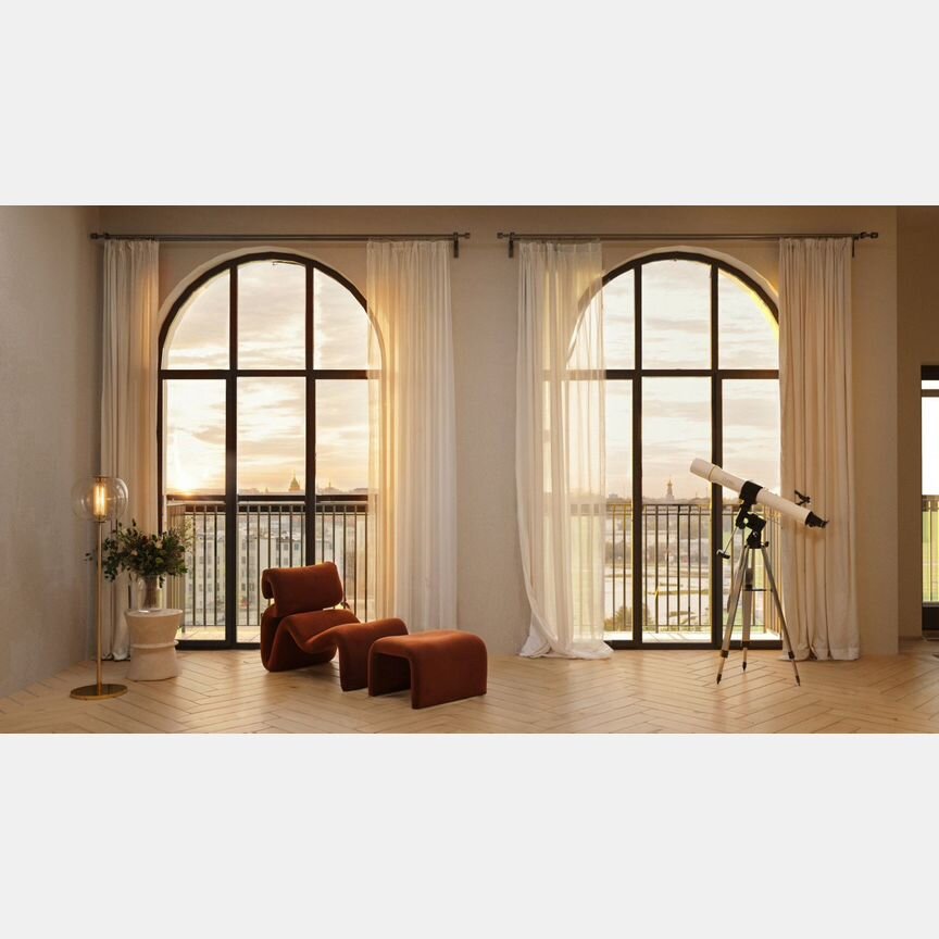 3-к. квартира, 71,4 м², 1/15 эт.