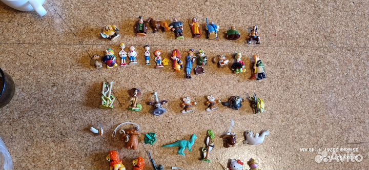 Фигурки киндер ландрин