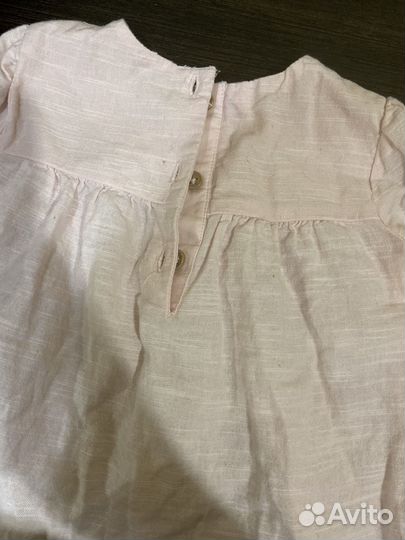 Комбинезон и рубашка девочкам