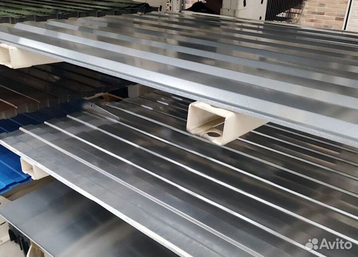 Профнастил 1200х2000 C8 оцинкованный PFN-5851