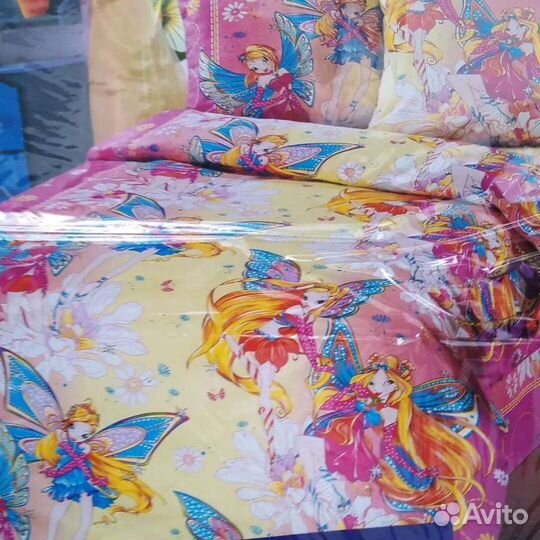 Детское постельное белье 1,5 ное
