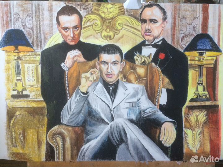 Художник: портрет с фото, картины маслом