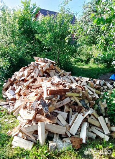 Дрова с доставкой в укладку любого объема
