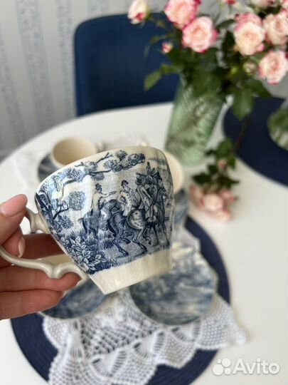 Набор винтажных чайных пар Англия