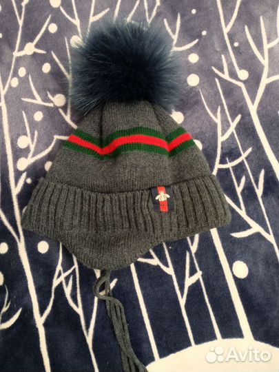 Шапка для мальчика зимняя