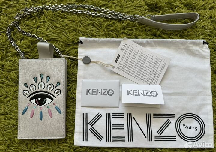 Kenzo сумка кожа оригинал