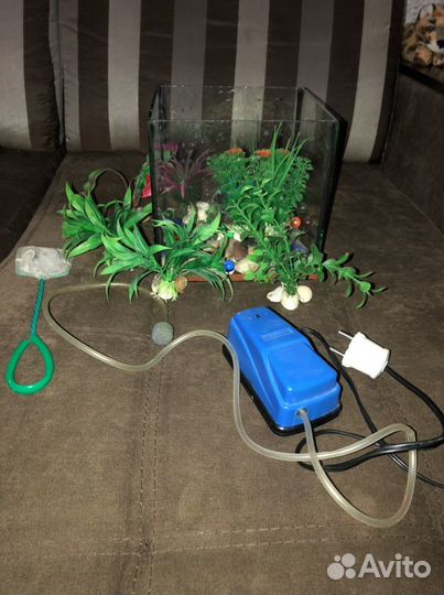 Аквариум кубический 8л