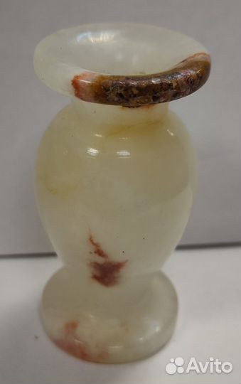 Подсвечник малый из камня оникс