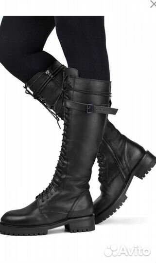 Зимние женские сапоги 38 натуральная кожа