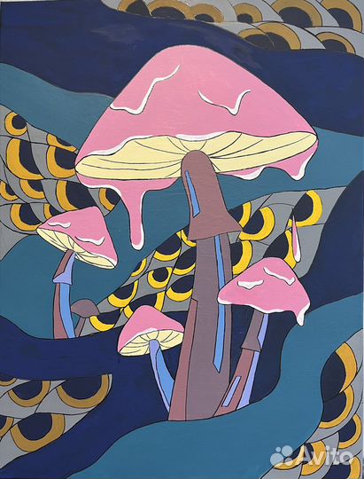 Картина на заказ, услуги художника, роспись стен