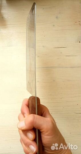 Топорик кухонный с деревянной ручкой kiwi-brand