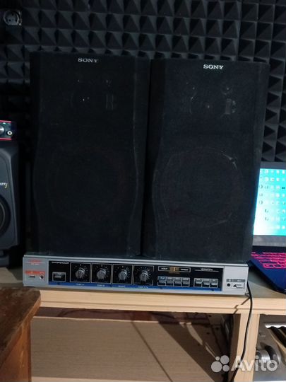 Усилитель вега 10у120с и колонки sony