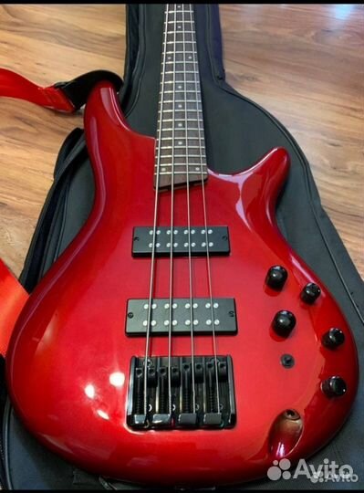 Бас гитара Ibanez Standard Candy Apple (актив)