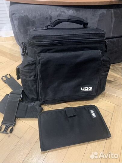 Сумка для винила UDG Ultimate black MK2