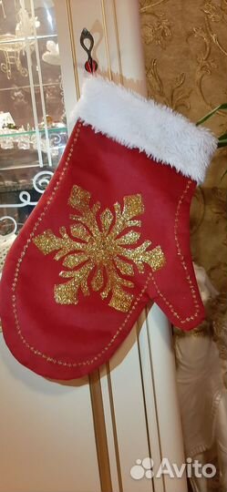 Руковицы/варежки для подарков/декора