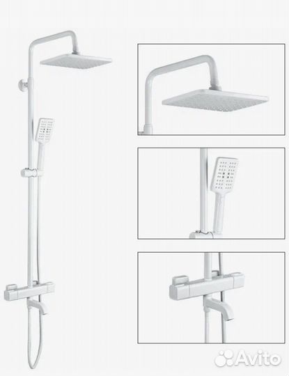 Душевая система с термостатом