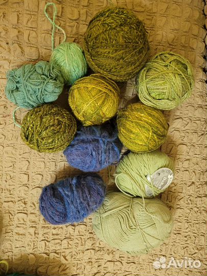 Пряжа нитки шерсть для вязания