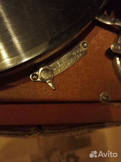 Красный советский патефон,1951-54 гг