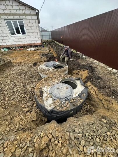 Септик из жб колец