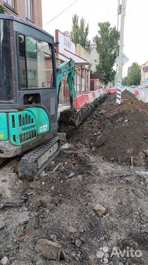 Услуги мини Эксковатора