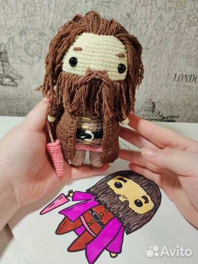 Мягкая игрушка Гарри Поттер - Хагрид