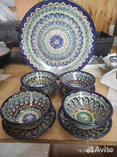 Набор посуды Узбекистан на 4 персоны