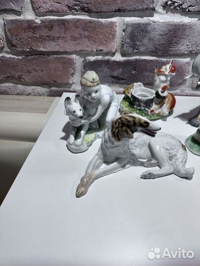 Статуэтки лыз дулево в реставрацию