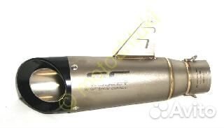 Глушитель титановый с кронштейном - SC project, 51