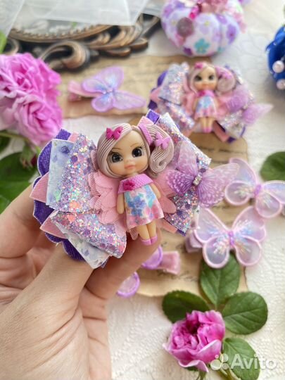 Бантики, резинки, заколки, ободки, повязки