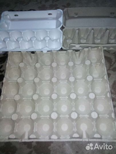 Ячейки для яиц в идеальном состоянии