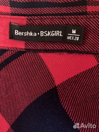 Клетчатая рубашка Bershka