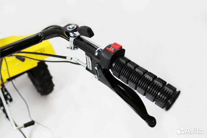 Мотоблок huter мк-8000P BIG foot (8 л.с, вом)