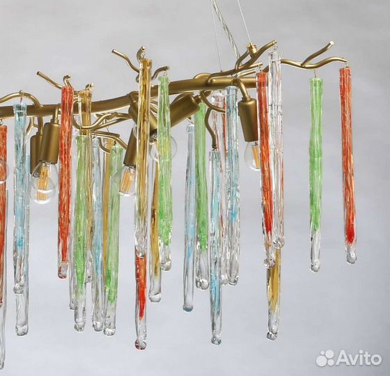 Дизайнерская подвесная люстра. Светильник