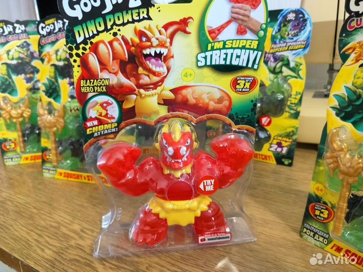 Гуджитсу блейзагот боевые Челюсти goojitzu dinopow