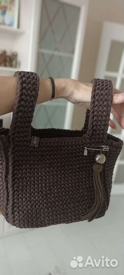Сумка вязаная