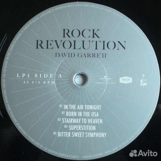 David Garrett / Rock Revolution (2LP)