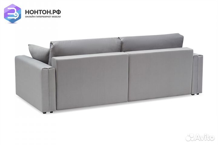 Диван тик-так Монарх серый