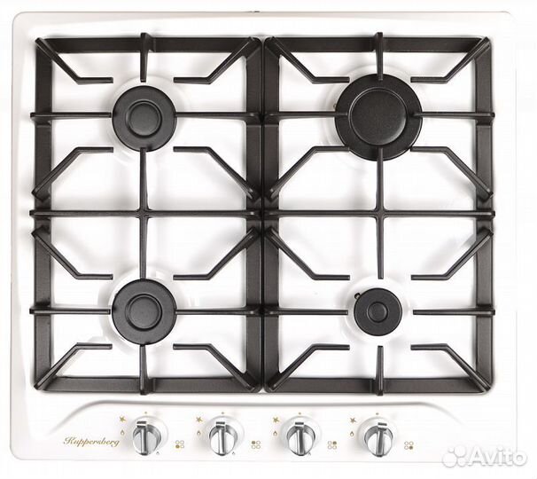 Kuppersberg FGC 63 W Silver газовая варочная панел