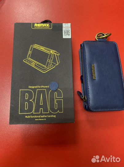 Портмоне+чехол для телефона iPhone 6, 6s “Remax”