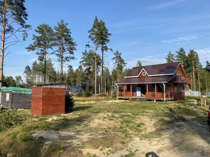 Коттедж 146 м² на участке 11 сот.